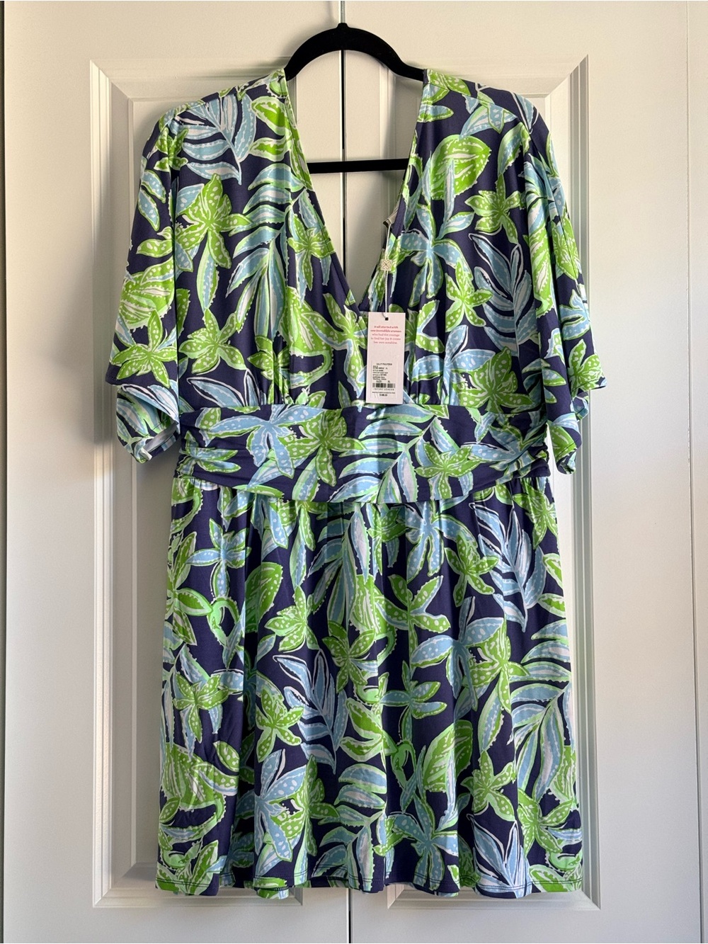NWT Lilly Pulitzer Parigi knit SKORT ROMPER XL